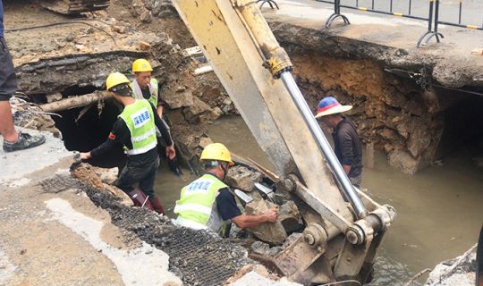 燕羅街道2019年電纜溝建設工程